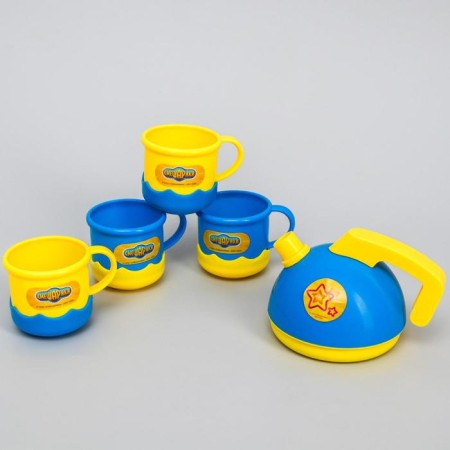 Game set of children's dishes "Fun Kitchen", Smeshariki-1
