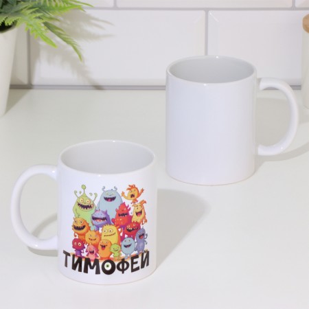 Timofey sublimation mug 320 ml, with application