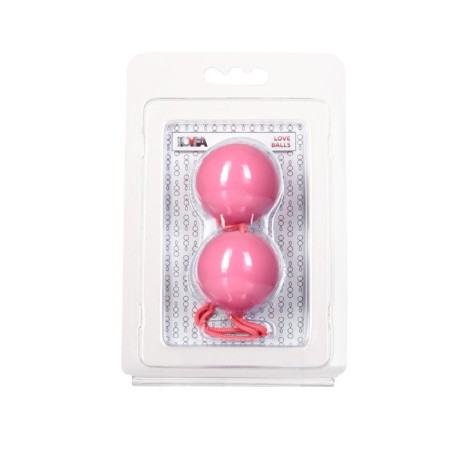 Toyfa vaginal balls, abs plastic, pink color, 20.5 cm, d = 3 cm-2