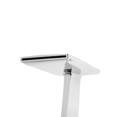 Mixer for the sink ZEIN Z3813, designer, single -leaf, flat spout, chromium-8