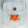 The dalisman icon is wooden "Fox", 3.5 x 3.3 cm