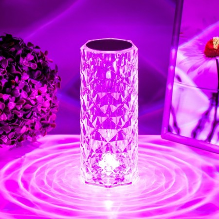 Board lamp with DDD "Prism" LED RGB AKB 9.5x9x21.5 cm Risalux-16