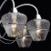 Charyen "Brill", size 74x34x74 cm, 280W 7xe14