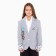 Jacket for a girl, color gray melange, 128-134 cm (size 36)