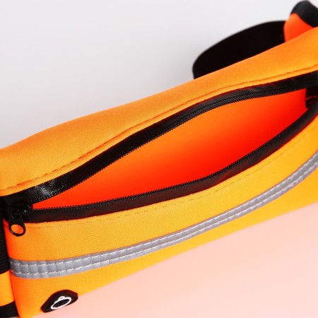 Board for a zipper, orange color-4