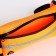 Board for a zipper, orange color
