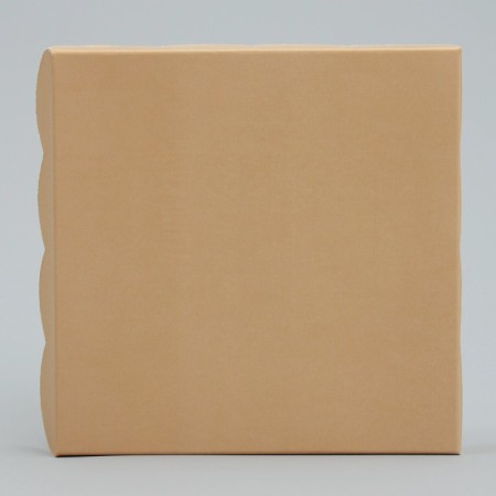 Cookie box, confectionery packaging with PVC lid, "sparkling", 13 x 13 x 3 cm-4