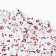 Women's dress with ruffles mist, size 50, white