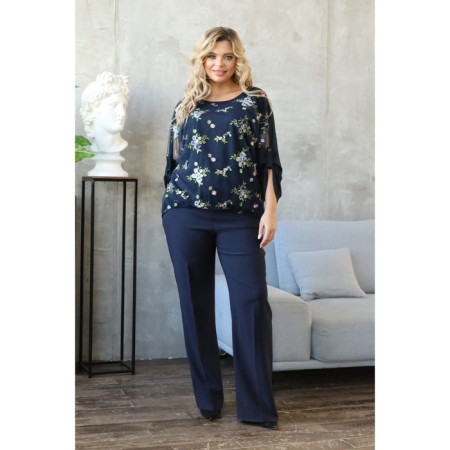 Female jumper, size 50, white color-5
