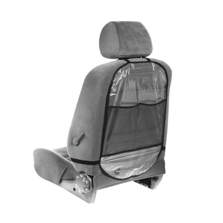 Open-organizer on the back of the front seat 2 pockets, pocket PVC film grid