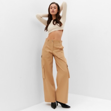 Cargo trousers Women's Mist Base, p. M, beige-1