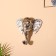 Panel wall "Elephant" aluminum 8x9x18 cm
