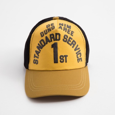 Baseball cap for the boy minku, yellow color, rr 52 cm-3