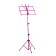 Pupiter H-155 cm, stand for notes 50 x 28 cm, fuchsia