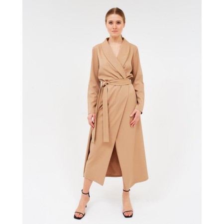 Women's dress Minaku Sand color, rr 48