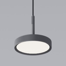 Suspension lamp Elektrostandard, Plate, 155x155x1200 mm, 14W, LED, 500LM, 4000K, graphite color