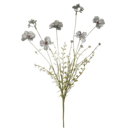 Artificial flower "Night violet", height 50 cm, dark blue color