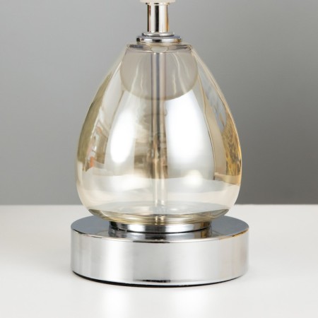 Table lamp 16712/1 E27 40W chrome 22x22x32 cm Risalux-3