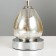 Table lamp 16712/1 E27 40W chrome 22x22x32 cm Risalux