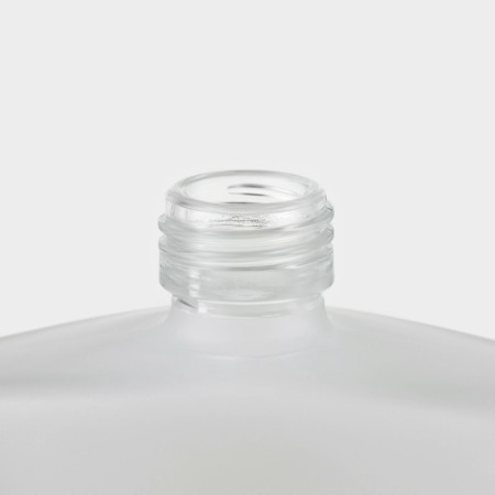 Glass bottle for sauces and oils with a metallic lid TAR, 200 ml, 8.7 × 4.1 × 11.2 cm-2