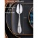 Teaspoon "Berkeley", length 14.4 cm, thickness 2 mm, silver color