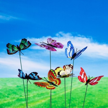 STETER "Butterfly Vincetty" 6x7cm/25cm, set 10pcs, mix-4