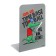 Book stands "Zubastik", 2 pieces, gray