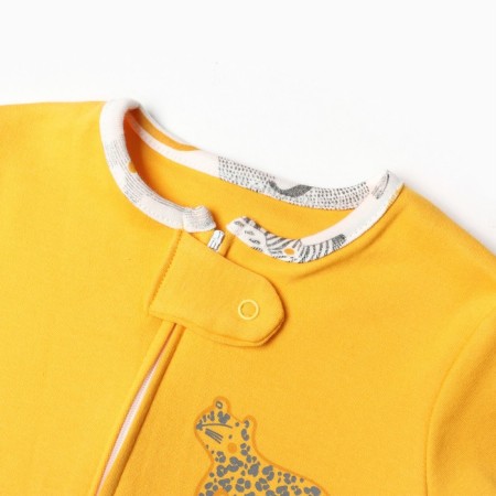 Combineson children's (3 pcs.), Orange/leopard/white color, height 86 cm-13