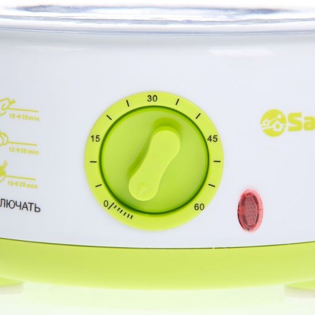 Sakura SA-7213GR double double, 500 watts, 5 l, 2 tiers, white-green-1