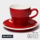 Coffee steam porcelain Magistro Coffee Time, 2 objects: a cup 280 ml, a saucer d = 15.5 cm, red color