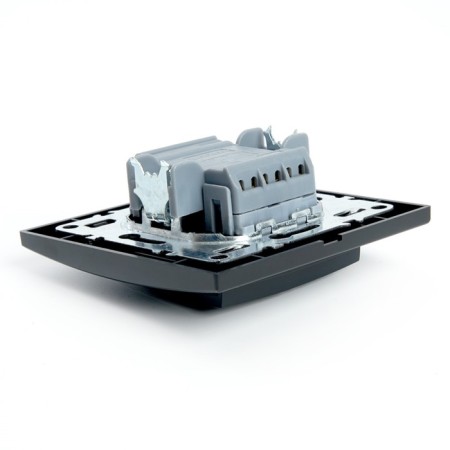 Switch (switch) electric cross 1-clavy, Stekker Erna, PSW10-9009-03, Chern 1022451-3