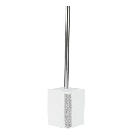 Axentia Lindos toilet from white polyresis, 9.2x9.2 height 38.5 cm