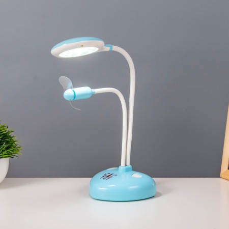 TECAL LAML "DONTRA" LED 4W USB AKB Blue 10x11.5x40.5 cm Risalux-1