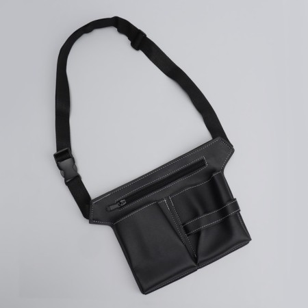 Bag for the master, 28 × 19.5 cm, 2 pockets, 1 department, black color-5