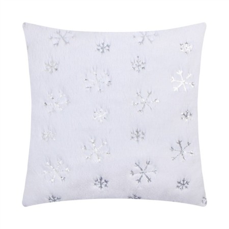Case on the pillow Ethel "Snowflake" silver 43 x 43 cm, 100% p/e