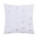 Case on the pillow Ethel "Snowflake" silver 43 x 43 cm, 100% p/e