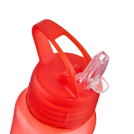 Sports water bottle, 650 ml, Baraolet, with a drinker, 24 x 7 cm, red-2