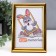 Photo frame plastic 10x15 cm 111 gold