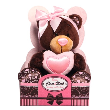 Soft toy "Milk with heart", 20 cm-1