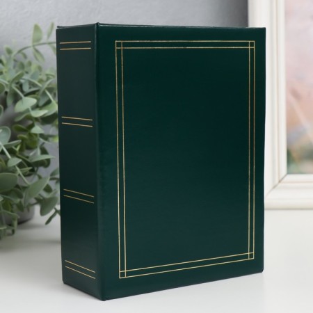 Photo album in 100 photos 10x15 cm, green