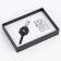 Gift set "Man No. 1" Lighter and keychain with a flashlight