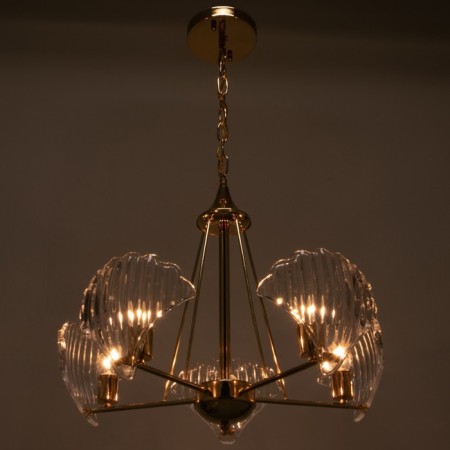 Oysteza chandelier 5he27 40W gold 52x52x42 cm Bayerlux-2
