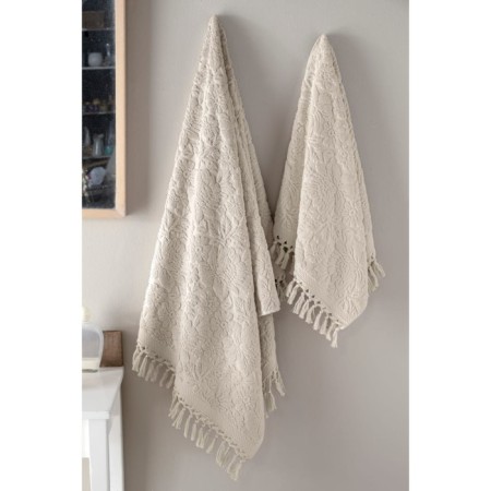 Tainted tange Arya Home Barry, 300 g, size 70x140 cm, beige color