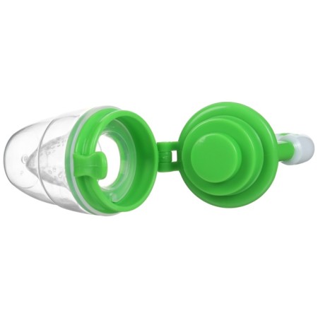 Nibbler for feeding, with silicone mesh, green color-9