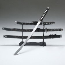 Suv. Product Katana 3V1 on a stand, dragon 100cm, 75cm, 50cm