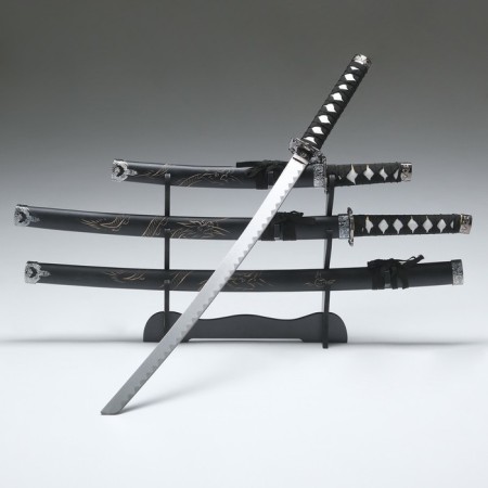 Suv. Product Katana 3V1 on a stand, dragon 100cm, 75cm, 50cm