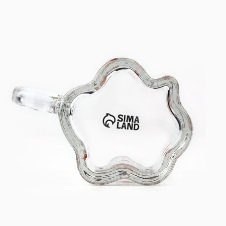 Glass mug "lamb", 260 ml-5