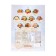 Advent calendar with mini-tiles made of milk chocolate "Mix", Assorted, 75 g