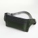 Lightning waist bag, 2 outer pockets, green color