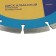 Disk diamond cutting tundra, segment, dry cut, 180 x 22 mm